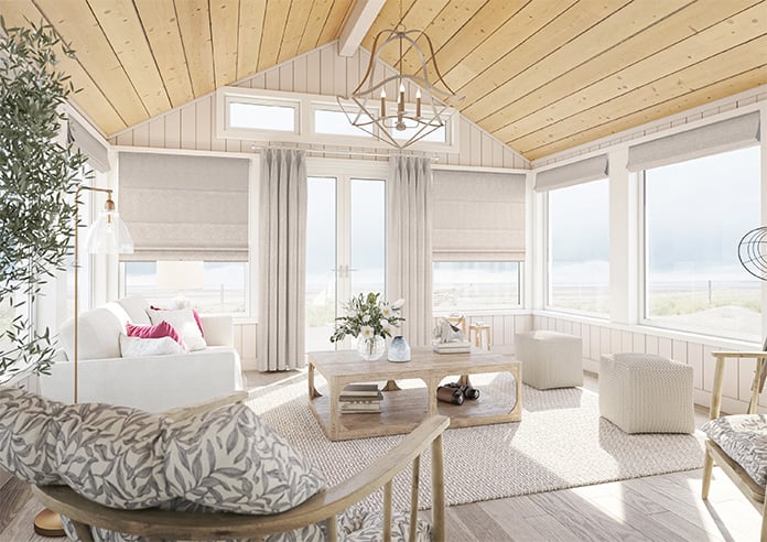 Tiverton, Ivory - Twist&Fit Roman Blind - Image 7